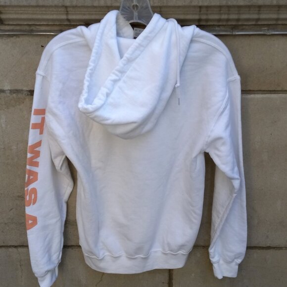 Ice Cube Hoodie "It was a Good Day" Graphic Vintage White Gildan (Sm/P) - Picture 7 of 13